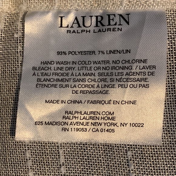 Ralph Lauren Curtain Panels - Picture 3 of 4